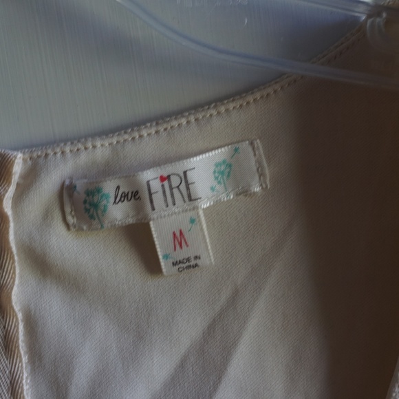 Love Fire Cream Lace Dress - Picture 5 of 5